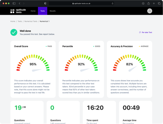 Barclays — Aptitude Tests